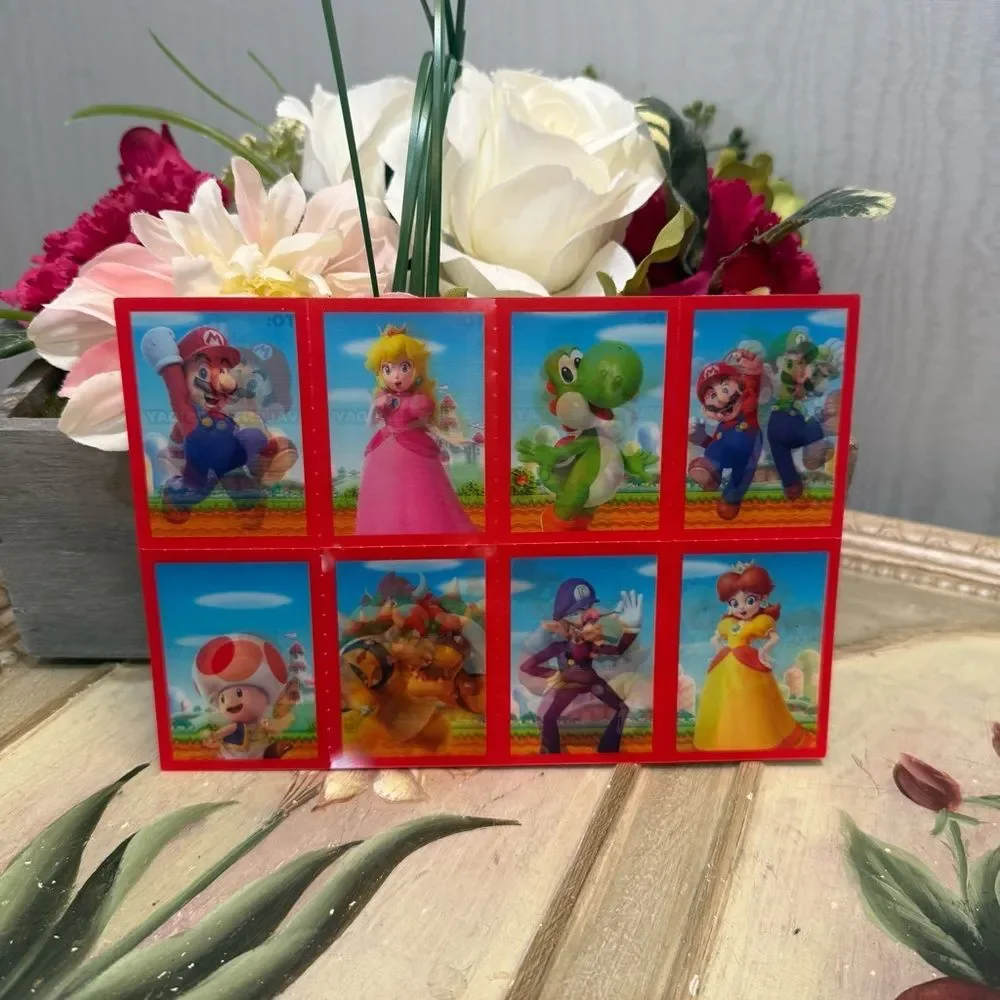 Super Mario Lenticular Valentines Day Cards 56 Cards Included VIDEO